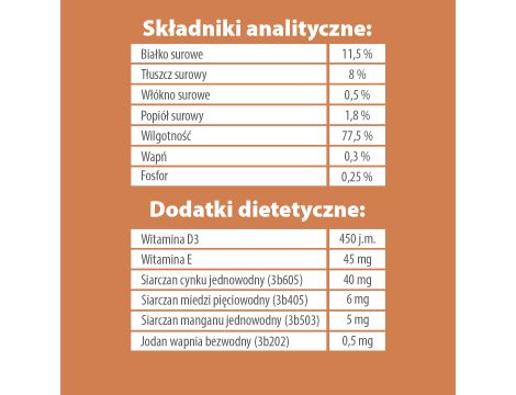 Karma mokra dla psa PUPIL Premium All Meat GOLD wołowina 10 x 400 g - 5