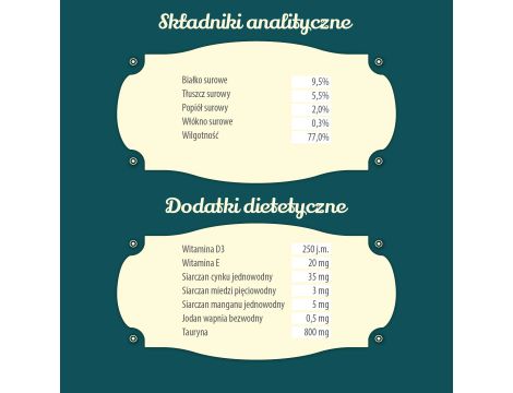 Karma mokra dla kota FOLK Wielkopolska wyborna kaczka saszetka 85 g - 5