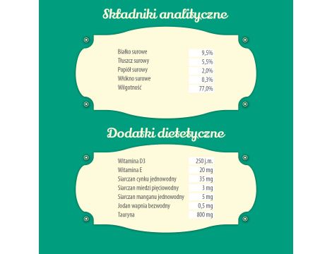 Karma mokra dla kota FOLK Kaszubski smakowity sandacz saszetka 85 g - 5