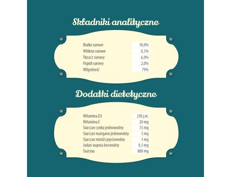 Karma mokra dla kota FOLK Mazurska pyszna sarnina szalka 85 g - 5