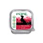 Karma mokra dla psa PUPIL Premium ADULT bogata w wołowinę z sercami indyczymi 300 g - 2