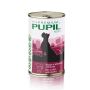 Karma mokra dla psa PUPIL Premium bogata w wołowinę z sercami 1250 g - 2
