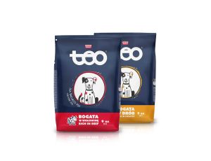 Karma sucha dla psa TEO MIX smaków 2 x 9 kg
