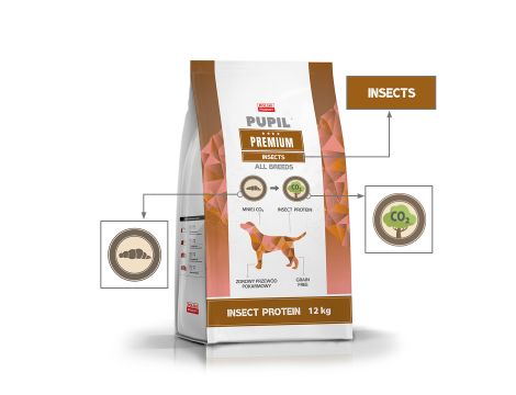 Karma sucha dla psa PUPIL Premium INSECTS All Breeds 12 kg - 2