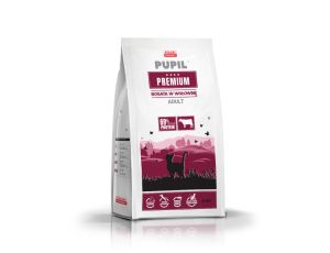 Karma sucha dla kota PUPIL Premium bogata w wołowinę 8 kg