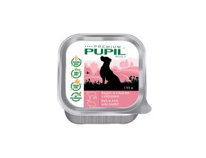 Karma mokra dla psa PUPIL Premium szalka bogata w cielęcinę z królikiem 8 x 150 g - image 2