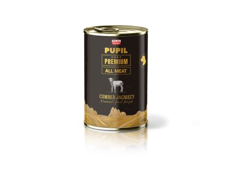 Karma mokra dla psa PUPIL Premium All Meat GOLD comber jagnięcy 10 x 400 g - 2