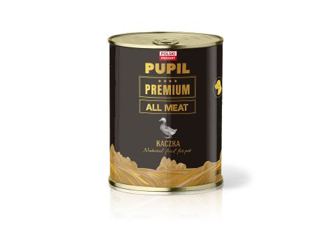 Karma mokra dla psa PUPIL Premium All Meat GOLD kaczka 6 x 800 g - 2