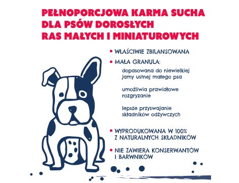 Karma sucha dla psa TEO Mini bogata w wołowinę 15 x 820g - 6