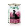 Karma mokra dla psa PUPIL Premium bogata w wołowinę z sercami 415 g - 2