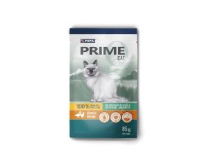 Karma mokra dla kota PUPIL Prime bogata w drób z kaczką saszetka 28 x 85 g - image 2
