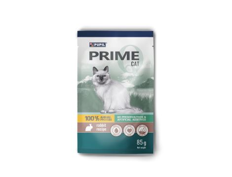 Karma mokra dla kota PUPIL Prime saszetki 84x85 g MIX - 7
