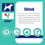 Karma weterynaryjna sucha dla psa VET RESPONSE GASTROINTESTINAL 5x1,6kg - 7