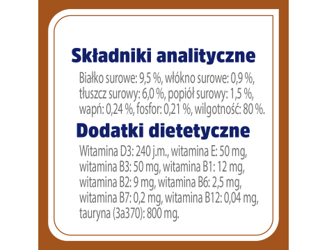 Karma mokra dla kota VET RESPONSE HYPOALLERGENIC kaczka 4 x 85 g - 6