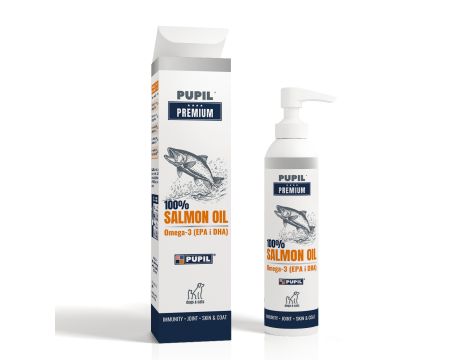 PUPIL Premium Olej z łososia dla psa i dla kota 250 ml
