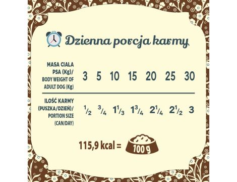 Karma mokra dla psa FOLK Dzik po myśliwsku 400 g - 6