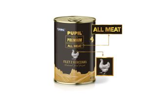 Karma mokra dla psa PUPIL Premium All Meat GOLD filet z kurczaka 400 g - image 2