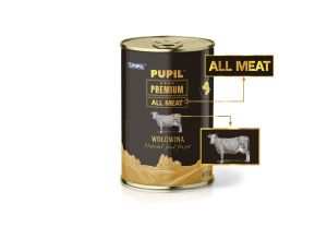 Karma mokra dla psa PUPIL Premium All Meat GOLD wołowina 400 g - image 2