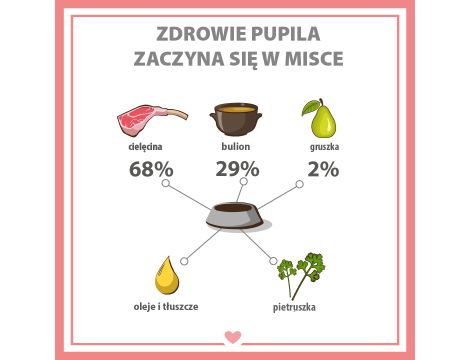 Karma mokra dla psa PUPIL Premium All Meat GOLD JUNIOR cielęcina 400 g - 7